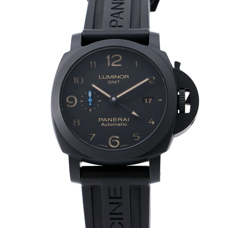 パネライ ルミノール GMT PAM01441 PANERAI 腕時計 ウォッチ 黒文字盤