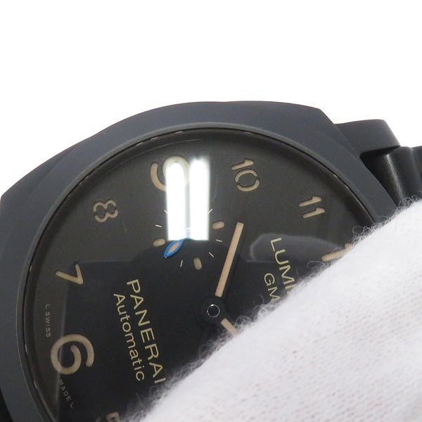 パネライ ルミノール GMT PAM01441 PANERAI 腕時計 ウォッチ 黒文字盤