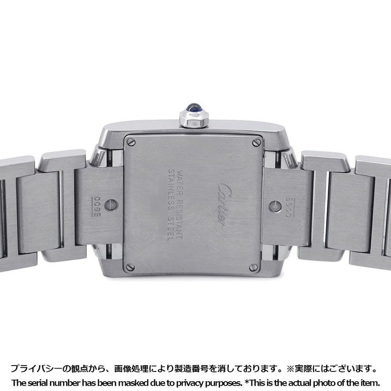 カルティエ タンク フランセーズ MM W51011Q3 Cartier 腕時計 レディース クォーツ アイボリー文字盤