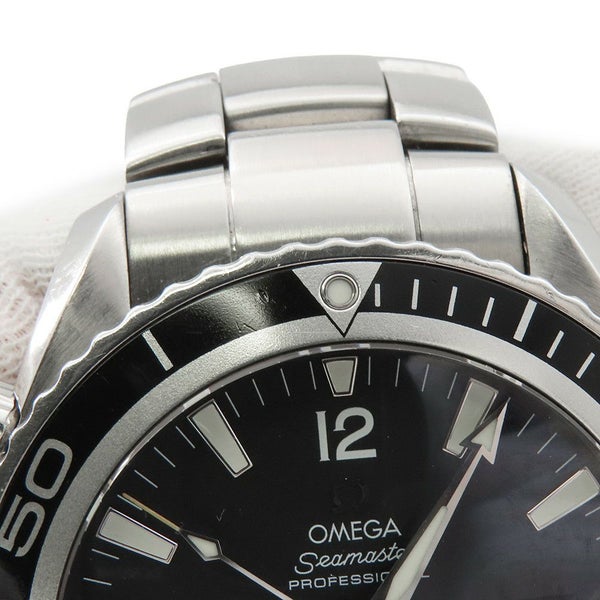 オメガ シーマスター プラネットオーシャン 2200.50.00 OMEGA 腕時計 黒文字盤