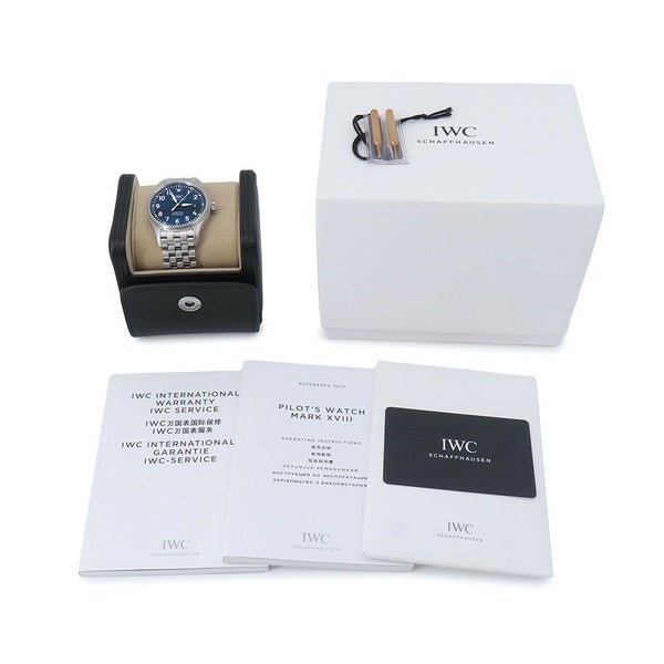 IWC パイロット ウォッチ マーク18 IW327015 腕時計 マーク XVIII ウォッチ 黒文字盤