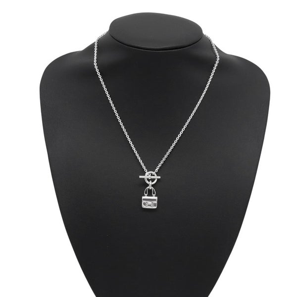 エルメス ネックレス アミュレット コンスタンス ペンダント ネックレス SV925シルバー HERMES ジュエリー