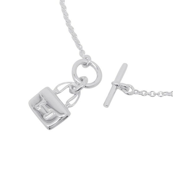 エルメス ネックレス アミュレット コンスタンス ペンダント ネックレス SV925シルバー HERMES ジュエリー