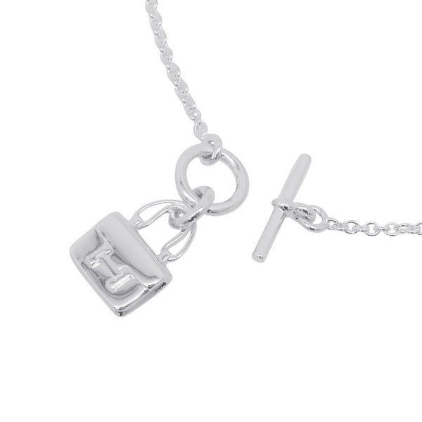 エルメス ネックレス アミュレット コンスタンス ペンダント ネックレス SV925シルバー HERMES ジュエリー