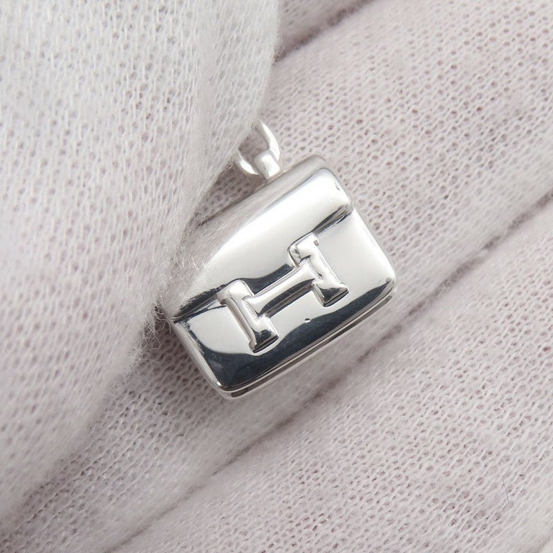 エルメス ネックレス アミュレット コンスタンス ペンダント ネックレス SV925シルバー HERMES ジュエリー