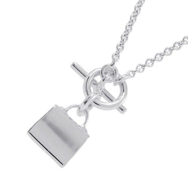 エルメス ネックレス アミュレット ケリー SV925シルバー HERMES ジュエリー ペンダント