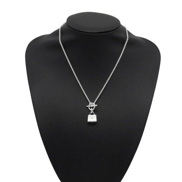エルメス ネックレス アミュレット ケリー SV925シルバー HERMES ジュエリー ペンダント