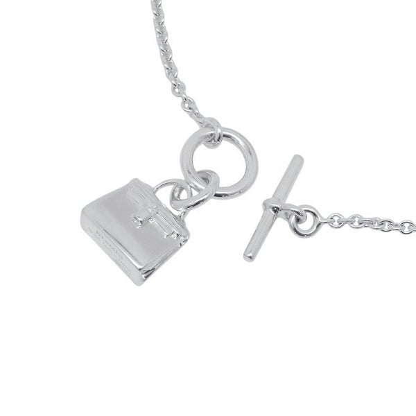 エルメス ネックレス アミュレット ケリー SV925シルバー HERMES ジュエリー ペンダント