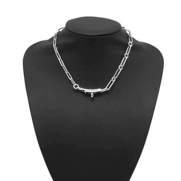 エルメス ブレスレット ケリー シェーヌ ドゥブルトゥール チェーン SV925シルバー サイズ16 HERMES ジュエリー