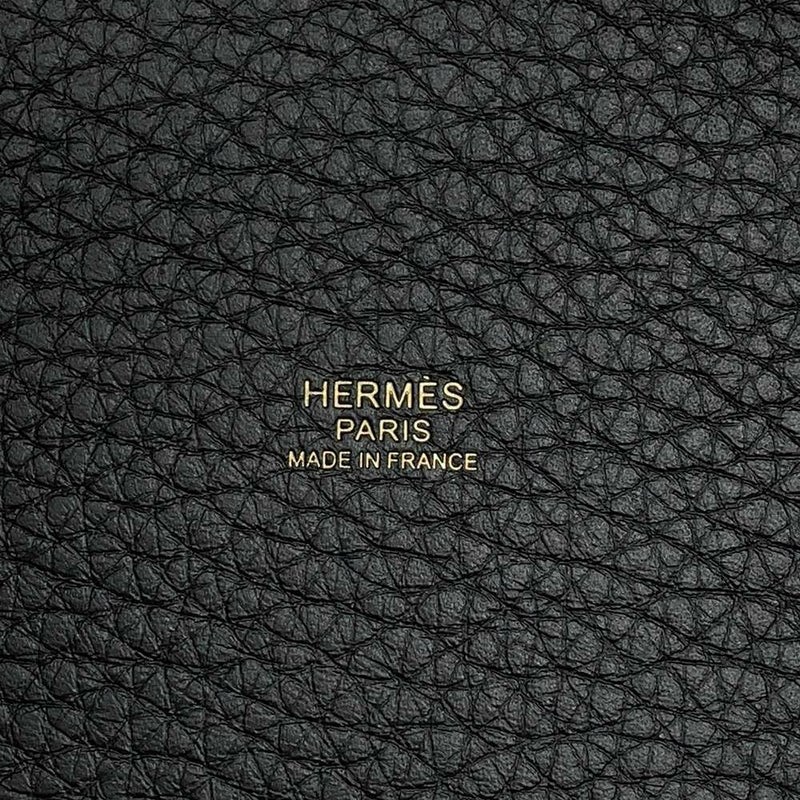 エルメス ハンドバッグ ピコタンロックPM ブラック/ゴールド金具 トリヨンクレマンス W刻印 黒