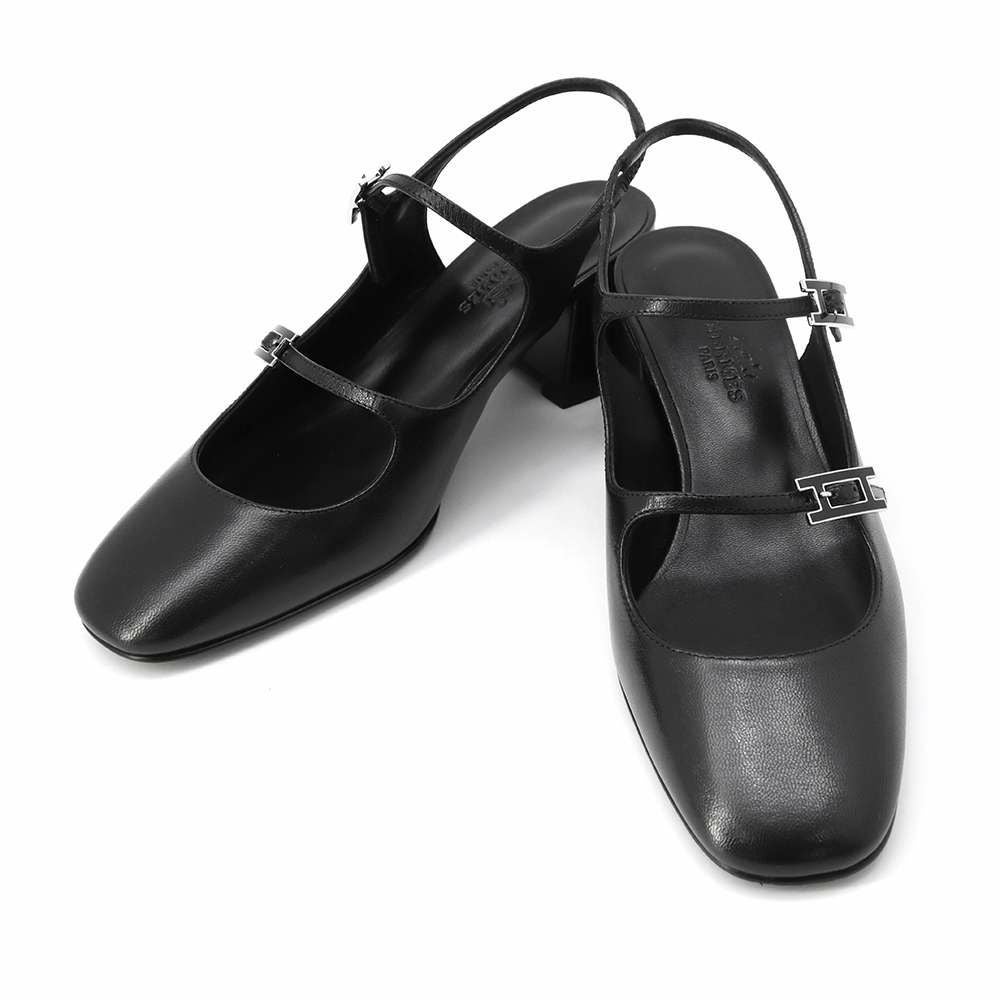 エルメス パンプス ジャッキー 50 レザー レディースサイズ35 HERMES
