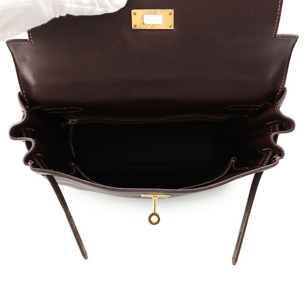 エルメス リュック ケリーアドGM ハバナ/ゴールド金具 ヴォーガリバー □D刻印 HERMES バッグ