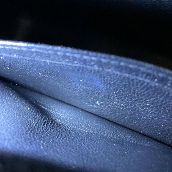 シャネル チェーンショルダーバッグ マトラッセ ココマーク キャビアスキン CHANEL 黒