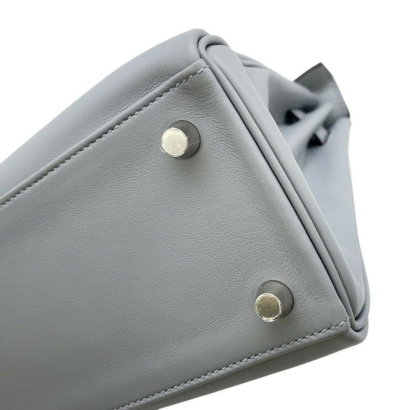 エルメス ハンドバッグ ケリー25 内縫い グリパンタン/シルバー金具 スイフト K刻印 2wayショルダー