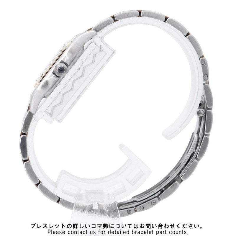 カルティエ パンテールSM 2ロウ SS/K18イエローゴールド W25029B6 Cartier 腕時計 アイボリー文字盤 クォーツ