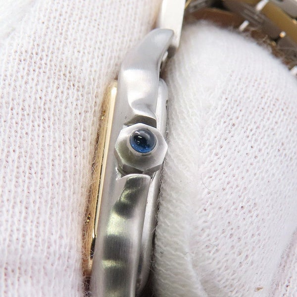 カルティエ パンテールSM 2ロウ SS/K18イエローゴールド W25029B6 Cartier 腕時計 アイボリー文字盤 クォーツ