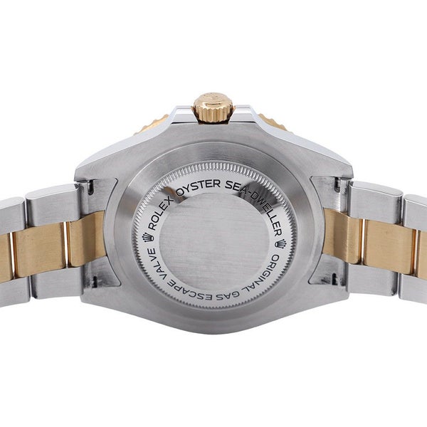 ロレックス シードゥエラー コンビ SS/K18イエローゴールド ランダムシリアル ルーレット 126603 ROLEX 腕時計 黒文字盤