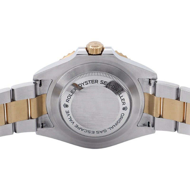 ロレックス シードゥエラー コンビ SS/K18イエローゴールド ランダムシリアル ルーレット 126603 ROLEX 腕時計 黒文字盤