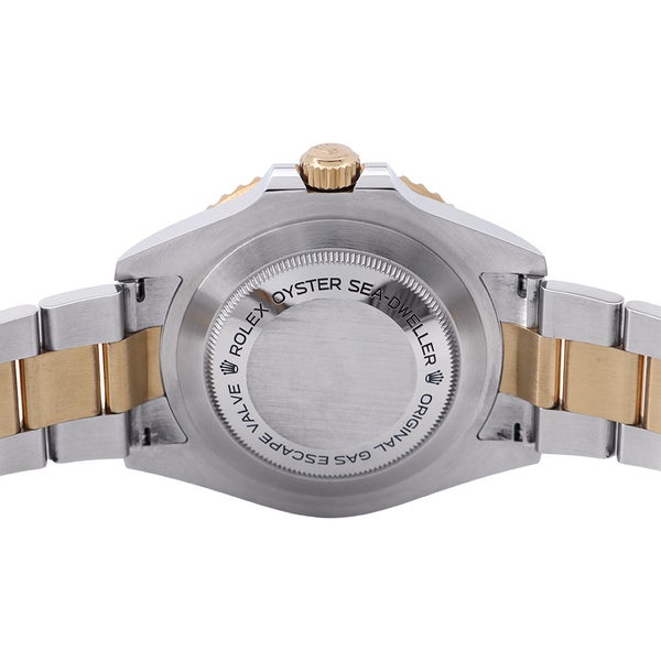 ロレックス シードゥエラー コンビ SS/K18イエローゴールド ランダムシリアル ルーレット 126603 ROLEX 腕時計 黒文字盤