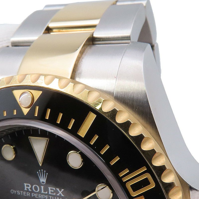 ロレックス シードゥエラー コンビ SS/K18イエローゴールド ランダムシリアル ルーレット 126603 ROLEX 腕時計 黒文字盤