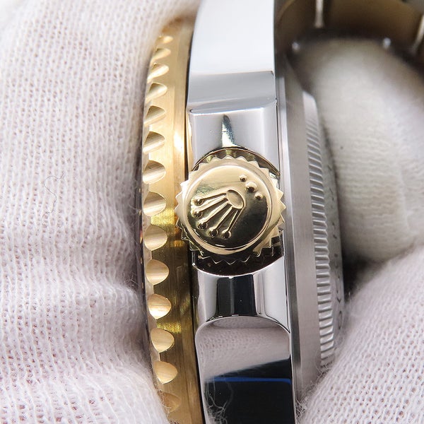 ロレックス シードゥエラー コンビ SS/K18イエローゴールド ランダムシリアル ルーレット 126603 ROLEX 腕時計 黒文字盤