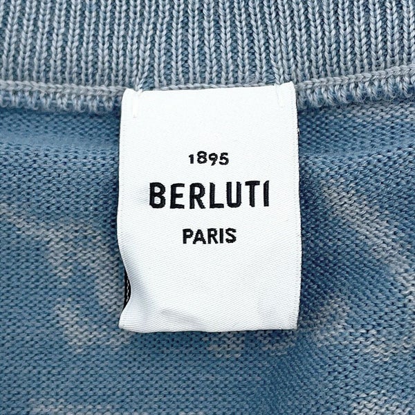 ベルルッティ セーター スクリット クルーネック ウール メンズサイズL Berluti トップス