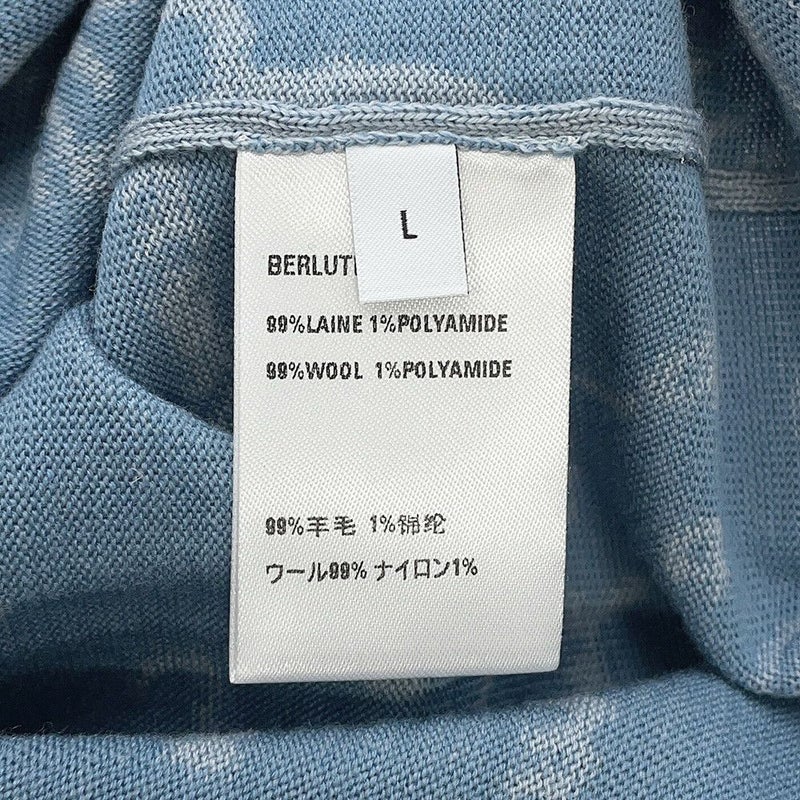 ベルルッティ セーター スクリット クルーネック ウール メンズサイズL Berluti トップス