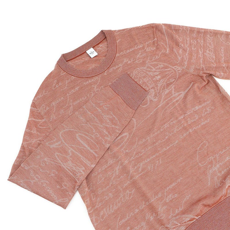 ベルルッティ セーター ライト スクリットパターン 長袖クルーネック ウール メンズサイズM Berluti トップス