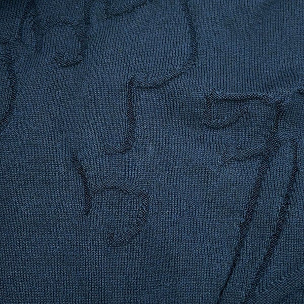 ベルルッティ カーディガン スクリット ジャカード シルク コットン メンズサイズM R27KCL81 Berluti トップス