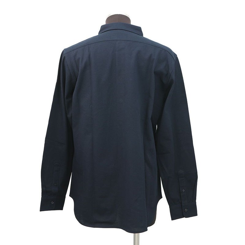 ベルルッティ 長袖シャツ ピケ シャツ スクリット ポケット コットン メンズサイズM Berluti トップス