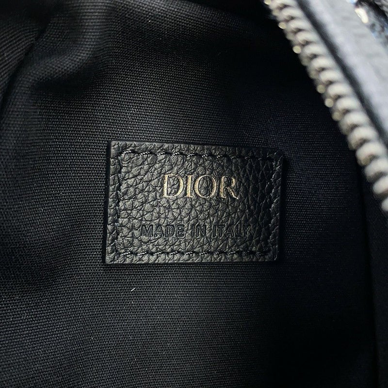 ディオール ボディバッグ オブリーク SCARAB ミニ キャンバス 2ESBC311YKY Christian Dior トロッター 黒 セール品