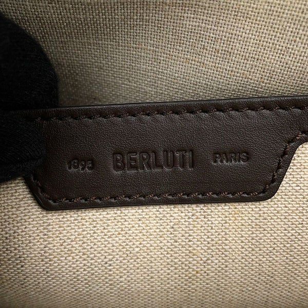 ベルルッティ ハンドバッグ カリグラフィ トゥジュールXS スクリットレザー Berluti 2way アウトレット品