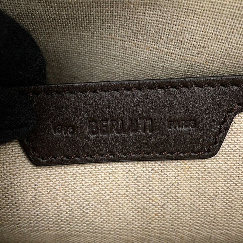 ベルルッティ ハンドバッグ カリグラフィ トゥジュールXS スクリットレザー Berluti 2way アウトレット品