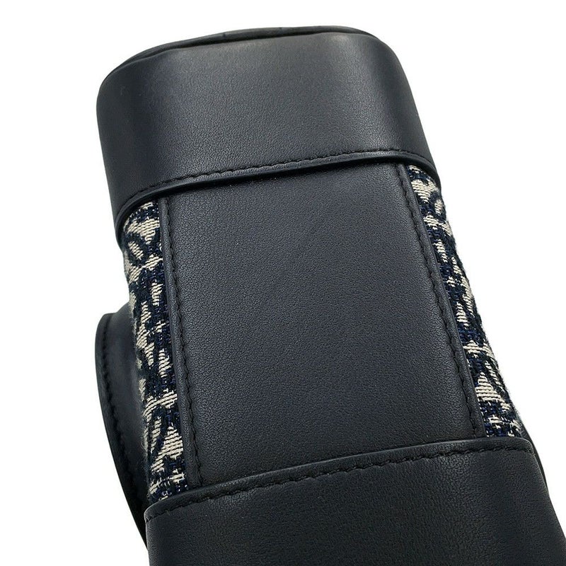 ロエベ ハンドバッグ アマソナ16 スクエア アナグラム キャンバス A039N21X03 2way 黒