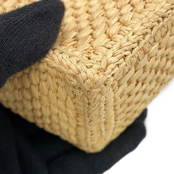 ロエベ ハンドバッグ ロゴ スタンダード A5トート ラフィア A563S30X05 LOEWE かごバッグ 2way