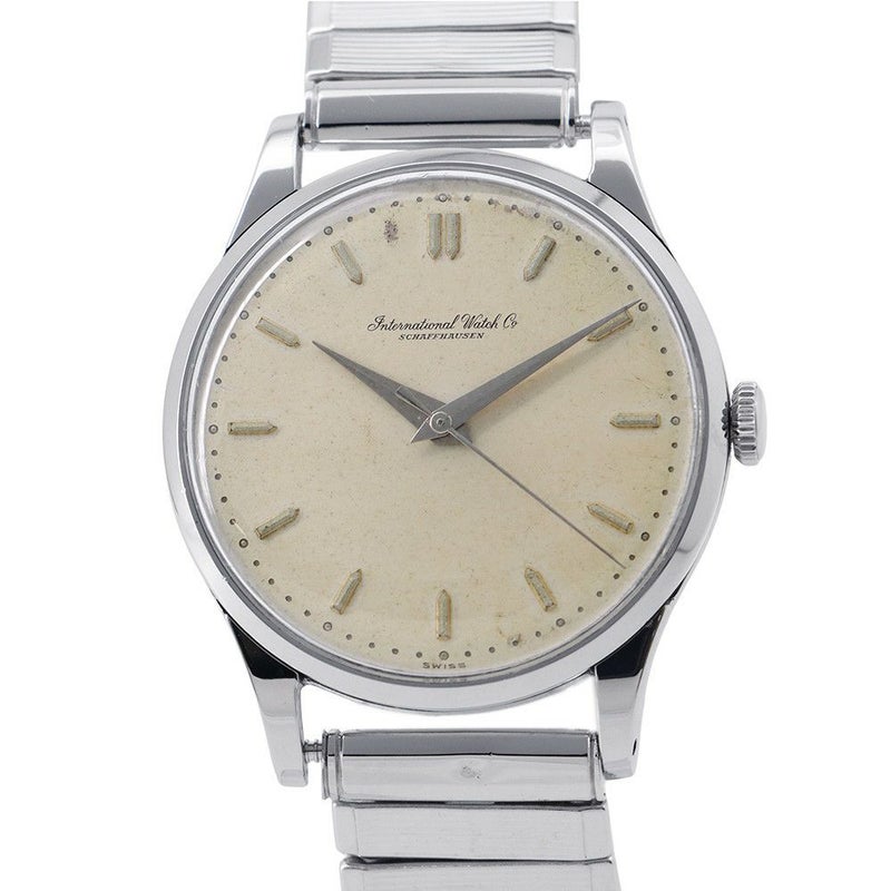 IWC シャフハウゼン ノンデイト アンティーク 腕時計 ウォッチ シルバー文字盤