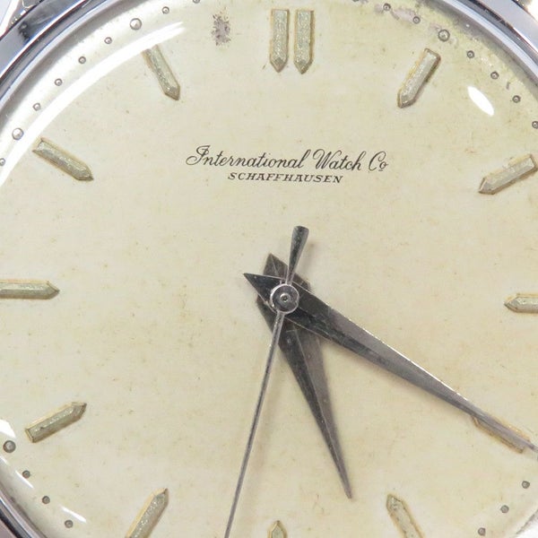 IWC シャフハウゼン ノンデイト アンティーク 腕時計 ウォッチ シルバー文字盤