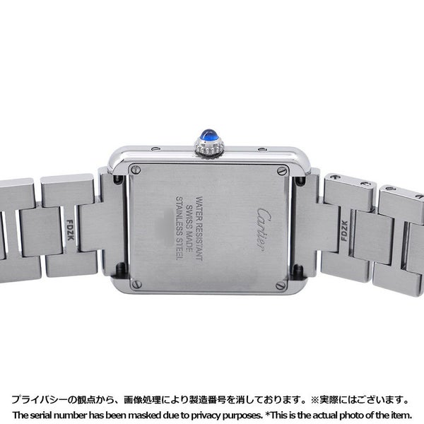カルティエ タンクソロ SM W5200013 Cartier 腕時計 ウォッチ クォーツ レディース 白文字盤