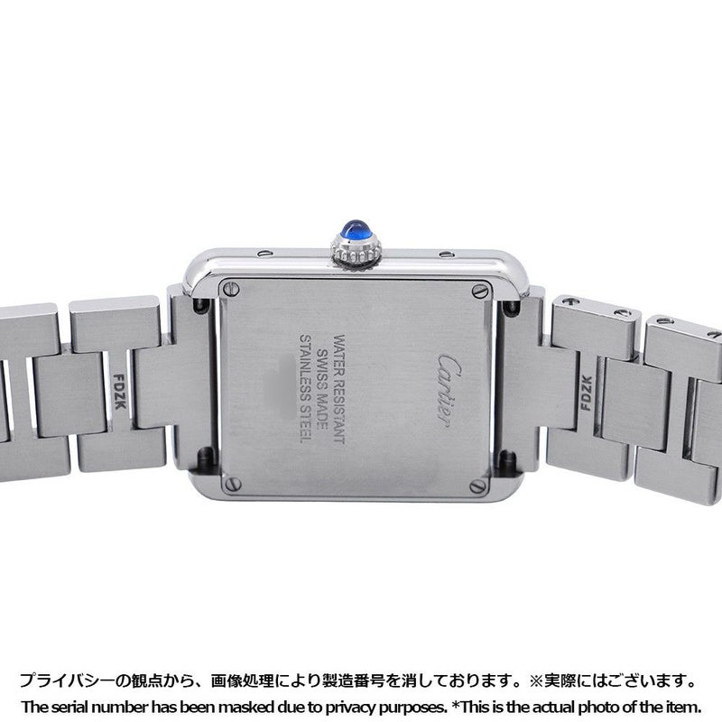 カルティエ タンクソロ SM W5200013 Cartier 腕時計 ウォッチ クォーツ レディース 白文字盤