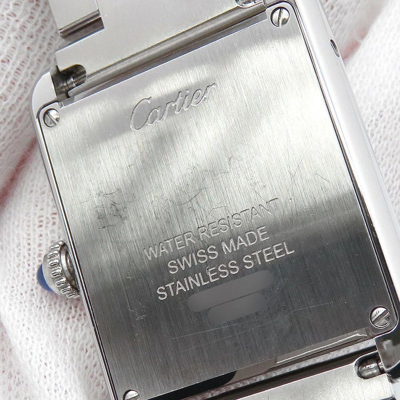 カルティエ タンクソロ SM W5200013 Cartier 腕時計 ウォッチ クォーツ レディース 白文字盤