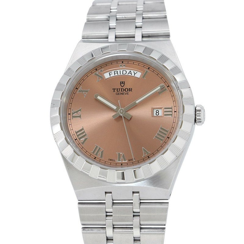 チュードル ロイヤル デイデイト M28600-0009 チューダー 腕時計 ウォッチ サーモンピンク文字盤