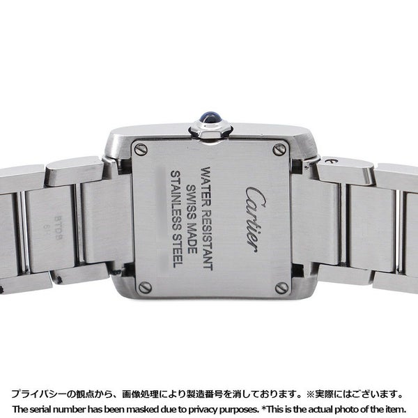 カルティエ タンク フランセーズ ウォッチ SM WSTA0065 Cartier クォーツ 腕時計 ウォッチ シルバー文字盤