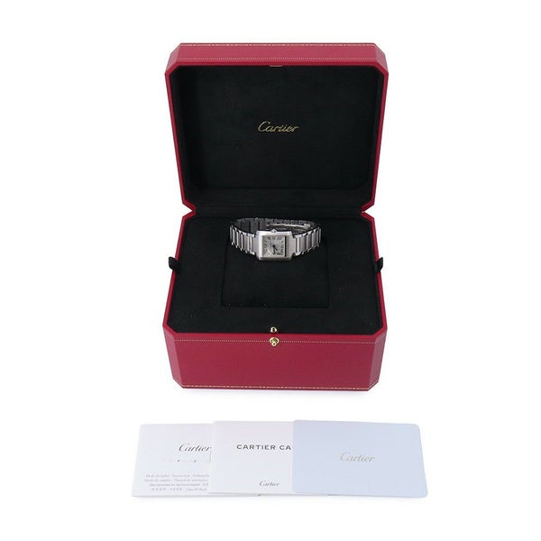 カルティエ タンク フランセーズ ウォッチ SM WSTA0065 Cartier クォーツ 腕時計 ウォッチ シルバー文字盤