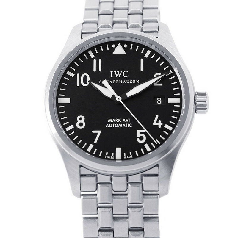 IWC パイロットウォッチ マークXVI IW325504 腕時計 黒文字盤