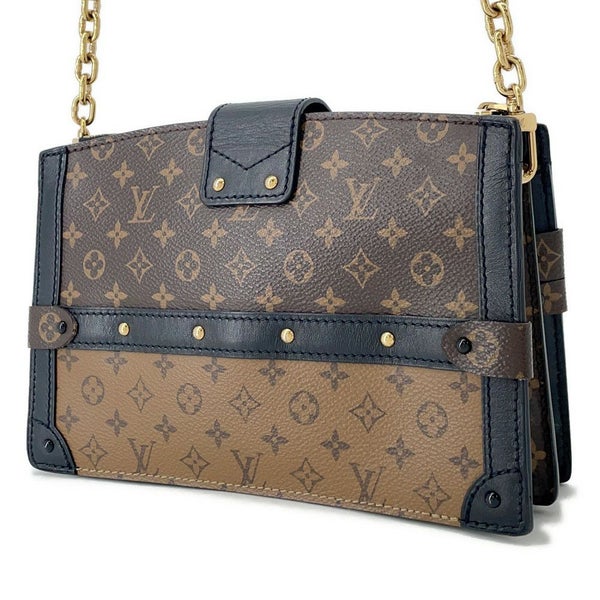ルイヴィトン ショルダーバッグ モノグラム・リバース トランククラッチ M43596 LOUIS VUITTON