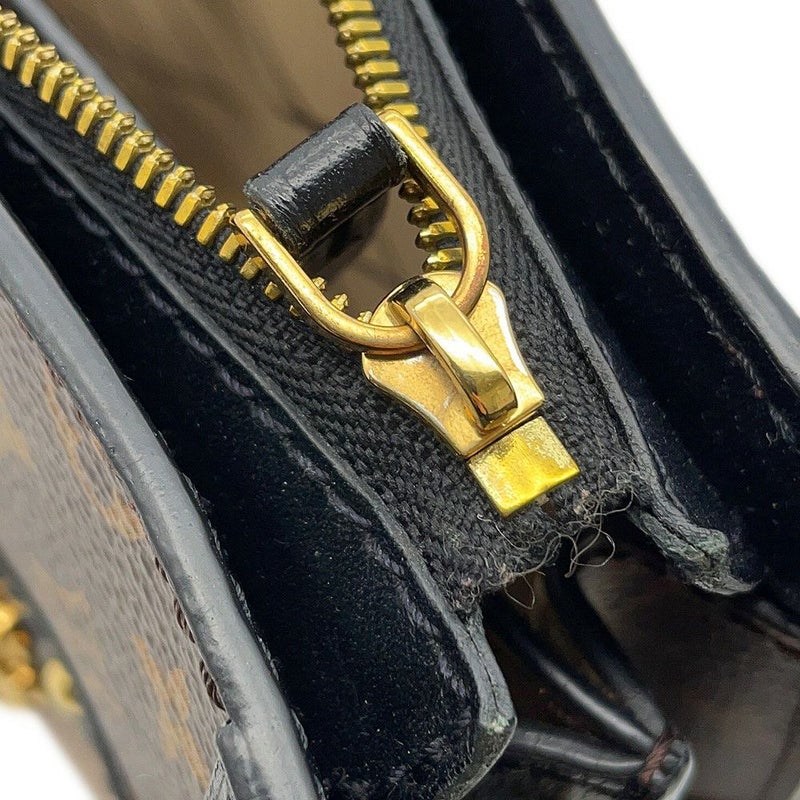 ルイヴィトン ショルダーバッグ モノグラム・リバース トランククラッチ M43596 LOUIS VUITTON