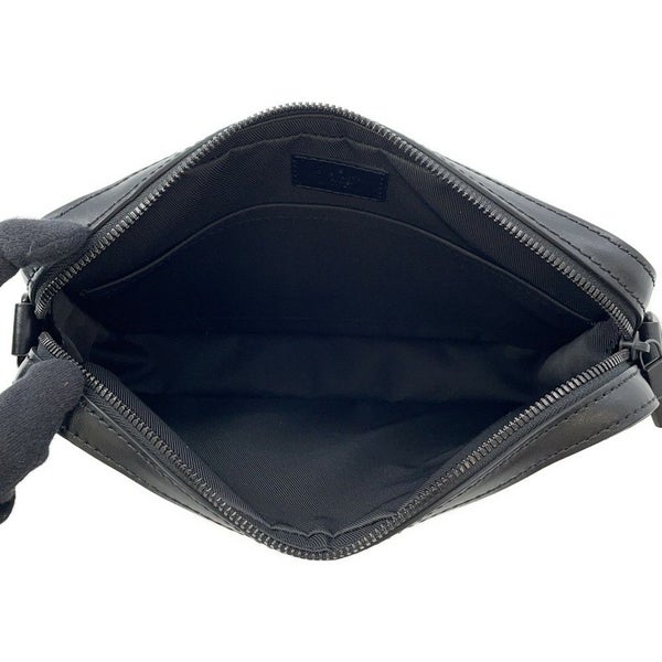 ルイヴィトン ショルダーバッグ モノグラム・シャドウ デュオ・メッセンジャー M69827 LOUIS VUITTON 黒 ブラック