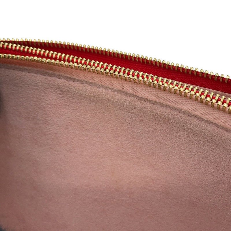 ルイヴィトン ショルダーバッグ モノグラム・ジャイアント ポシェット・ドゥーブル ジップ M67561 クラッチバッグ 2way