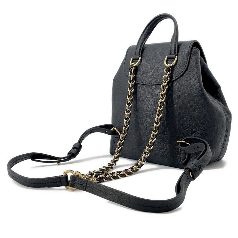 ルイヴィトン リュックサック モノグラム・アンプラント バックアップ M47072 LOUIS VUITTON バックパック 黒 ブラック バッグ