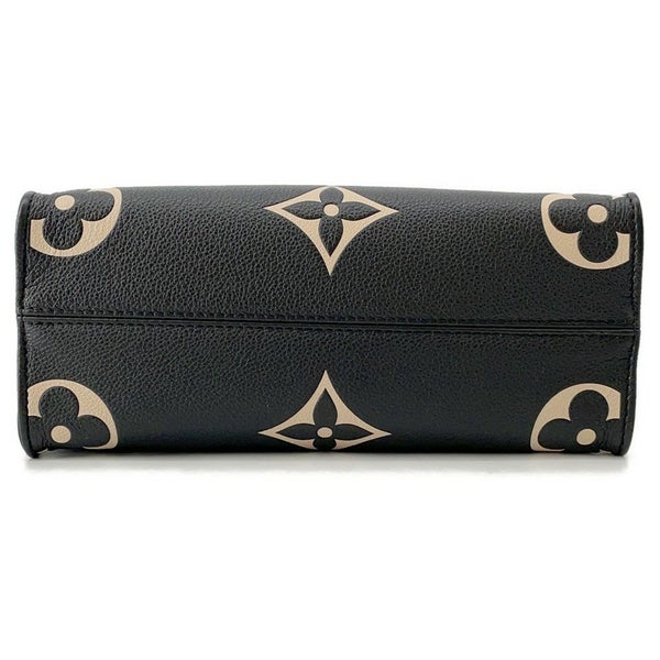 ルイヴィトン ハンドバッグ バイカラーモノグラム・アンプラント オンザゴー PM M45659 2way ショルダー 黒 ブラック